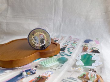 島語花 / 5.0cm 亮面紙膠帶