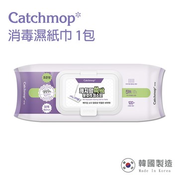 【廠商直送】Catchmop除菌濕拖巾30張-1包
