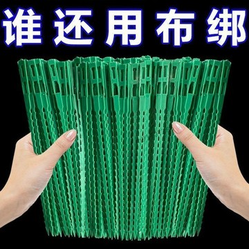 🔥 台灣出貨🔥可開發票 園林萬能扎帶魚骨定型大號爬藤牽引捆綁固定扣黃瓜綁紮園打草繩