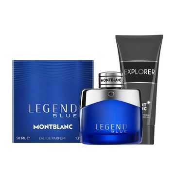 【MONTBLANC 萬寶龍】傳奇紳藍淡香精50ml(贈隨機沐浴精100ml.附紙袋)快速出貨