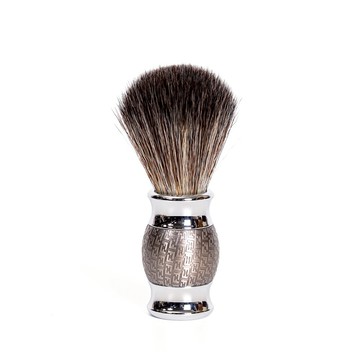 [快速出貨]【FREED】刮鬍專用鬍鬚刷 - F滿版鍍鎳浮雕 生日禮物 送禮推薦 男生禮物 現貨 天蠍座 射手座 禮物獨家 新品上市 交換禮物