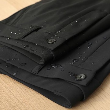 長鳳洲神褲三代防風防水高彈透氣舒適加絨保暖抗皺直筒休閑長褲男