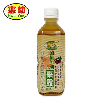 【惠幼】加纖無糖棗露 果露飲 (360ml/瓶)