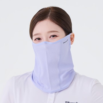 It's Good Ten 抗UV涼感高爾夫口罩 Hyosung aqua-x 布料 基本H型 頸套 夏季頸圍 紫丁香色 Free尺寸  均碼  紫丁香