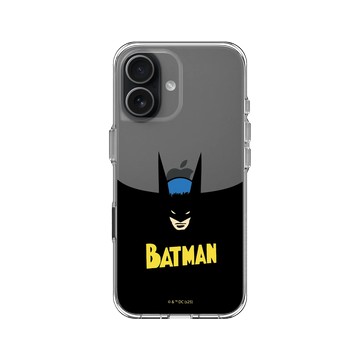 iPhone 17 Clear Case（相機按鈕） 透明 - Batman 蝙蝠俠 - 復古版