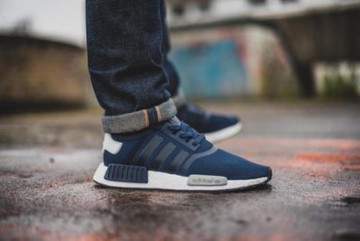 Adidas nmd runner navy blue sale