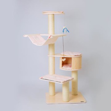 高閣君貓爬架配件墊子夏季清涼絨面可拆洗