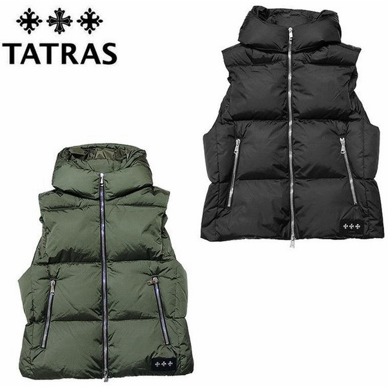 Tatras タトラス ダウンベスト アウター Melko メルコ メンズ オーバーサイズ スタイリッシュ シンプル 高級感 リップストップ素材 通販 Lineポイント最大0 5 Get Lineショッピング