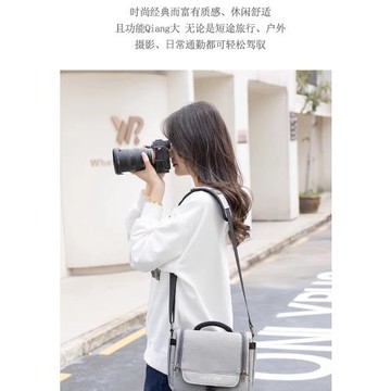佳能相機包單反微單斜女700D600D200D二代850D80D6D2M50M6M200M3