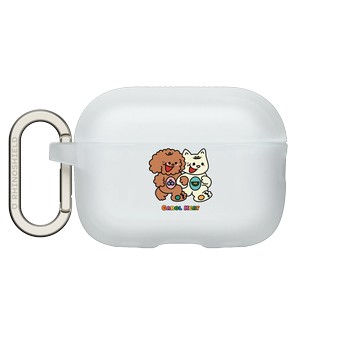 AirPods Pro 2 AirPods Case 透明 - Carol Meat 卡肉 - 祝你有一個好狗日
