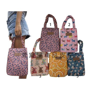 Coolerbag 提袋野餐外帶保溫保冷野餐袋手提超輕防水尼龍布內鋁箔保溫冷