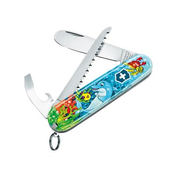 (預購) Victorinox 瑞士維氏 我的第一把 9用 瑞士刀-海底世界 1st (VI1007)