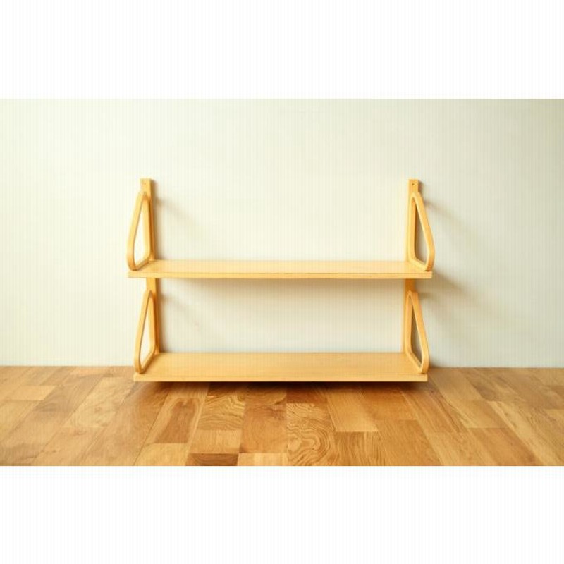 Artek Wall Shelf 112b 2段式 60ｓ / aalto アアルト アルテック 棚 | LINEブランドカタログ