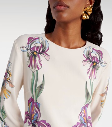 La DoubleJ Supremes Swing floral jersey minidress