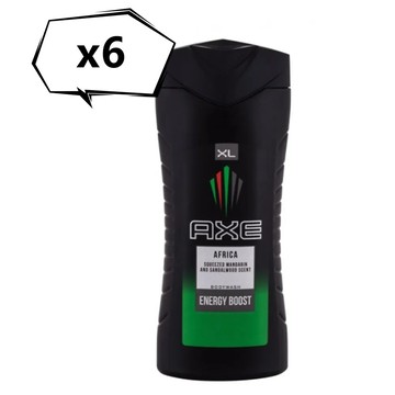 AXE 男用三合一沐浴露(洗臉/洗髮/沐浴) 多款選擇(400ml)*6