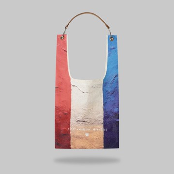 Red White Blue Toby Bag | 配可拆卸真皮肩帶