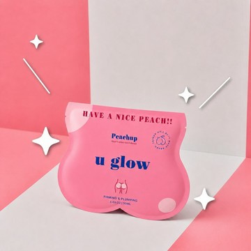 Peachup | u glow藍銅胜肽瞬效緊緻翹臀膜(鬆垮老化細紋屁屁必備)