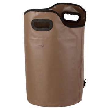 FaSoLa 可折疊式保溫泡腳桶  1個  咖啡色