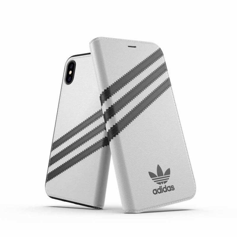 Adidas アディダス Iphone X Iphone Xs 手帳型ケース アイフォン 手帳 ケース カバー スマホケース 耐衝撃 Tpu Samba サンバ ホワイト 白 おしゃれ ブランド 通販 Lineポイント最大0 5 Get Lineショッピング