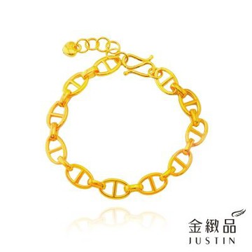 金緻品 黃金手鍊 小日子 2.5錢