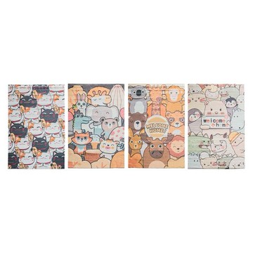 DAYNEEDS 日需百備~120x180cm療癒卡通動物系列絲圈地墊(1入) 款式可選