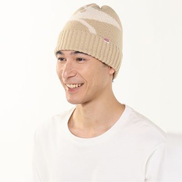 CHUMS Big Booby Knit Cap 男女 保暖帽 米色 CH051445B001
