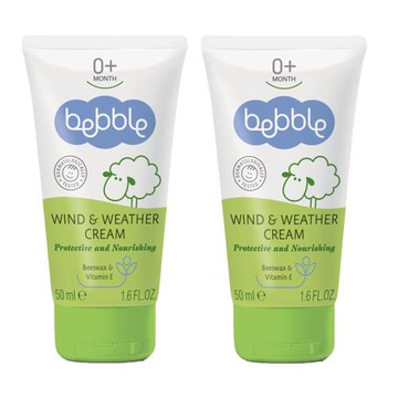 《2入特惠》Bebble貝朵 B5抗風修護面霜50ml