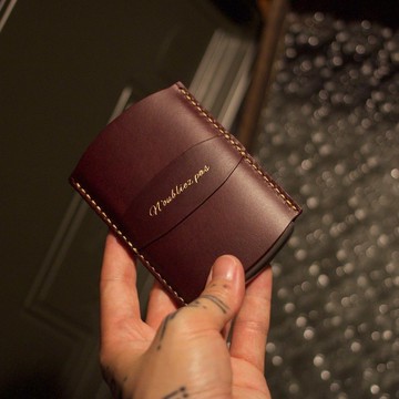 復刻版 Card Holder  - 壓印 (可燙金 / 不燙)