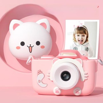 卿也兒童相機高清數碼智能迷你單反男女孩6歲生日禮物玩具新年禮