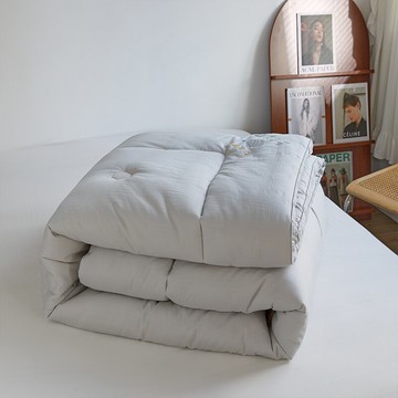 七孔抑菌被子雙人貢棉包邊冬被單人學生宿舍加厚保暖可機洗被芯冬