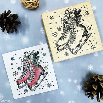 楓木印章-滑冰鞋 GT-5763