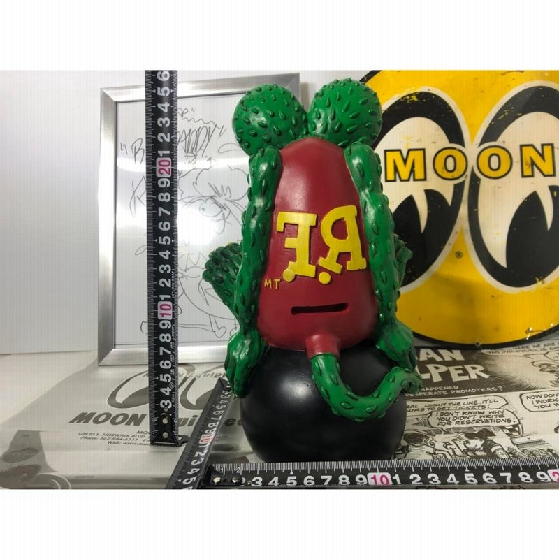栃木発￥送料一律￥ Rat Fink コイン バンク RAF587 検）ムーン