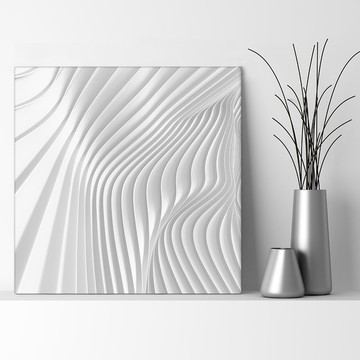 【日本 VisualSonic】藍牙畫布音箱- 3D Wave