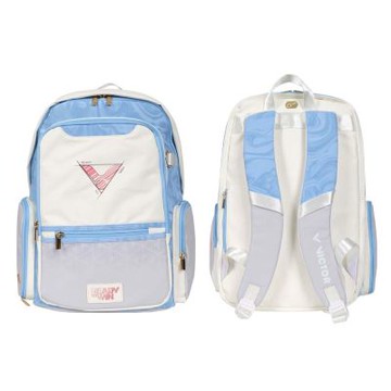 VICTOR 後背包-雙肩包 裝備袋 勝利 BR5043M 米白灰藍