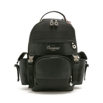 SPRAYGROUND 經典簡約雙扣環大容量後背包 黑色 G520464