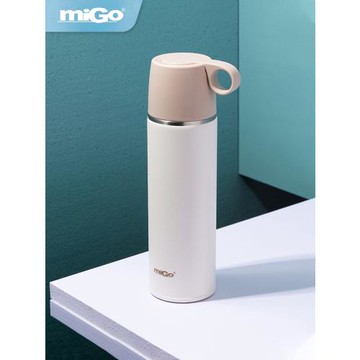 美國migo保溫杯316不銹鋼可愛學生運動水杯女不銹鋼真空便攜杯子