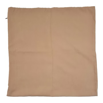 菓拉小舖 莫蘭迪舒心絨抱枕枕套  45 x 45cm  奶茶色  簡約風  1個