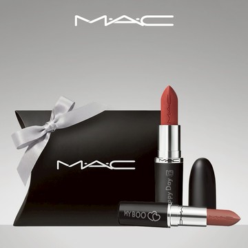 【MAC】1+1 贈祝福唇膏蓋！MACximal極自我柔霧唇膏 #全新升級子彈唇膏 | 送女友 客製刻印 唇蜜 潤唇膏 護唇膏 口紅生日禮物 雙魚座禮物