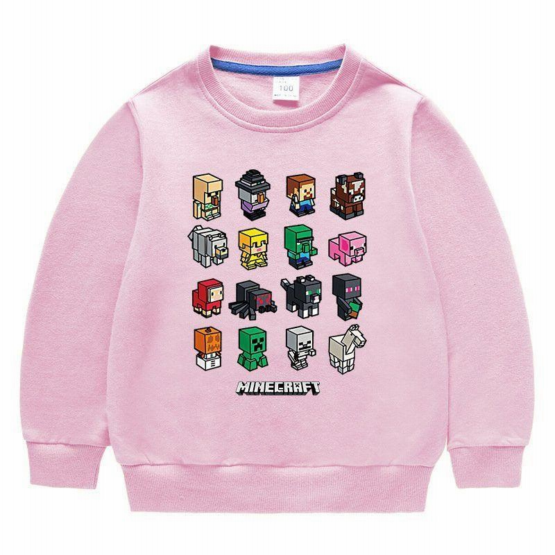 キッズ トレーナー MINECRAFT マインクラフト スウェット 長袖