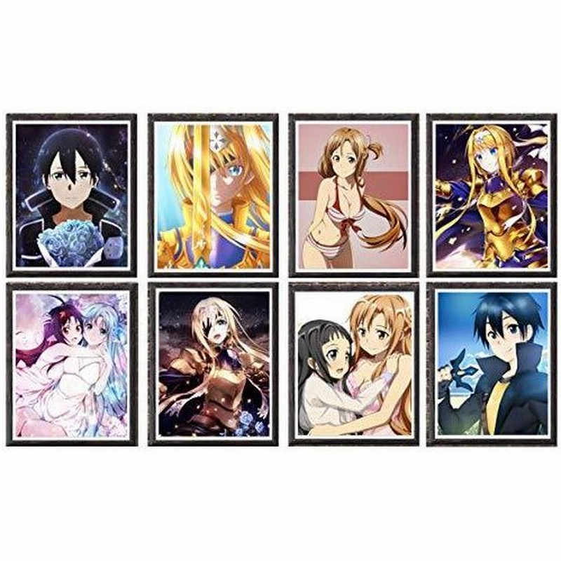 Sao ソードアート オンライン アニメ キャラクター ファン アートデザイン ポスター アートワーク 壁紙 通販 Lineポイント最大0 5 Get Lineショッピング