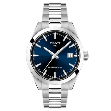 TISSOT 官方授權 Gentleman系列 經典簡約機械腕錶 錶 手錶 送禮 / T1658071104100 / T165.807.11.041.00