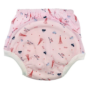 JB DESIGN 嬰幼兒學步尿褲 內褲型 台灣製造  XL  巴黎汽車粉  1件