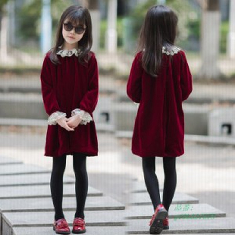 韓国子供服 子ども服 子供ワンピース キッズウエア パーティ 発表会 卒園式 女の子 子供ドレス キッズワンピ 長袖 おしゃれ プリンセス 通販 Lineポイント最大1 0 Get Lineショッピング