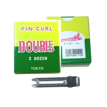 日本DOUBLE 平卡夾1020 不鏽鋼 24入 5.1 cm