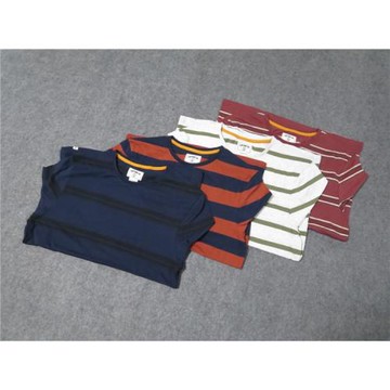 美式加州街頭潮牌沖浪運動復古條紋長袖T恤薄款打底tee春款滑板