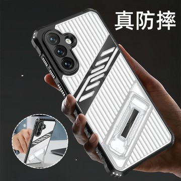 氣囊防摔 一體支架 手機殼 適用於 三星Galaxy A56 A36 A16 A55 S25 S24 FE Ultra