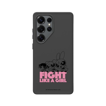 Galaxy S25 Ultra SolidSuit 黑 - The Powerpuff Girls 飛天小女警 - 像女孩一樣