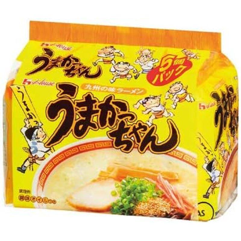 ハウス食品 とんこつ 九州の味ラーメン うまかっちゃん 5食パック×6個入