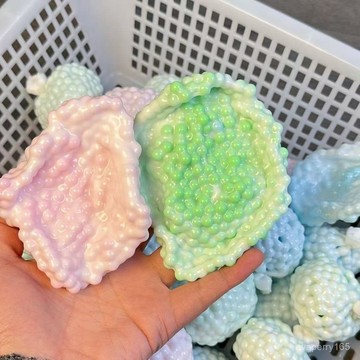 🍀臺灣出貨🍀冰皮手作球爆爆珠解壓冰皮吵吵球糯米糍兒童玩具新款禮物
