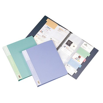 雙鶖Flying 30孔活頁名片簿/300名/BNC-300/藍